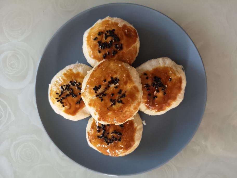 老婆饼（糯米、奶黄、紫薯、红豆）