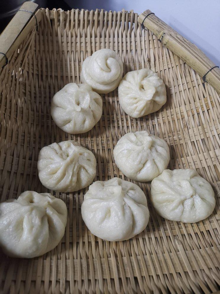 红糖包子，低筋面粉做的，特别松软！💯