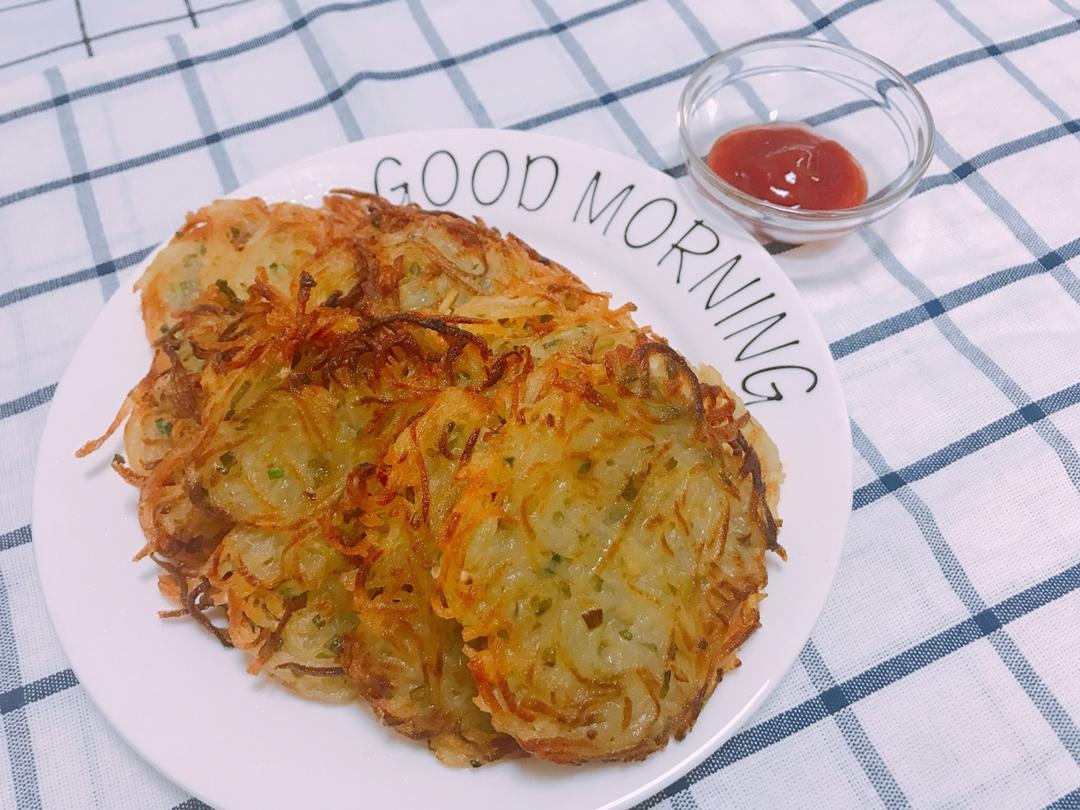 香香脆脆土豆丝饼