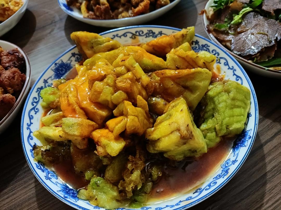 菊花茄子