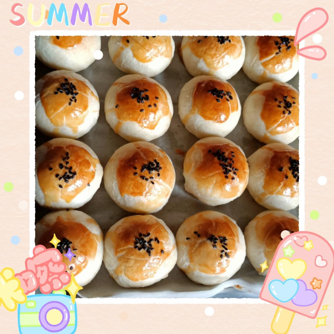 蛋黄酥 | 20个量🍈酥得掉渣渣