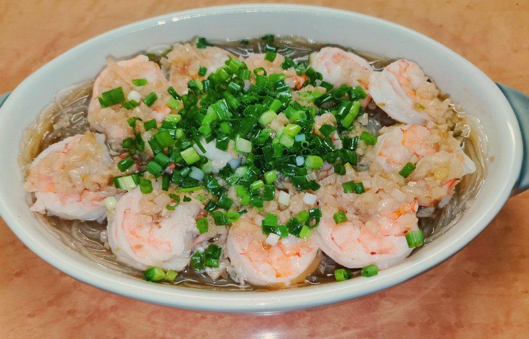 蒜蓉粉丝蒸虾