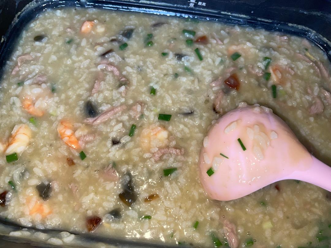 皮蛋瘦肉虾仁🍤粥
