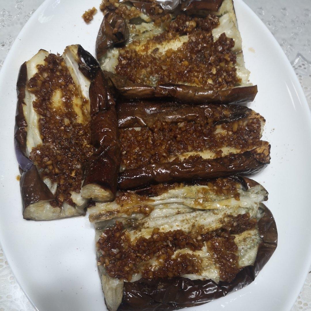 🔥蒜蓉烤茄子🍆｛空气炸锅食谱｝