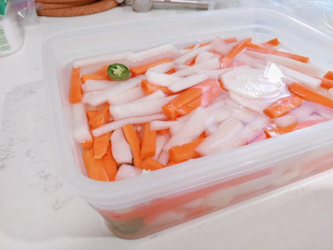 腌酸萝卜