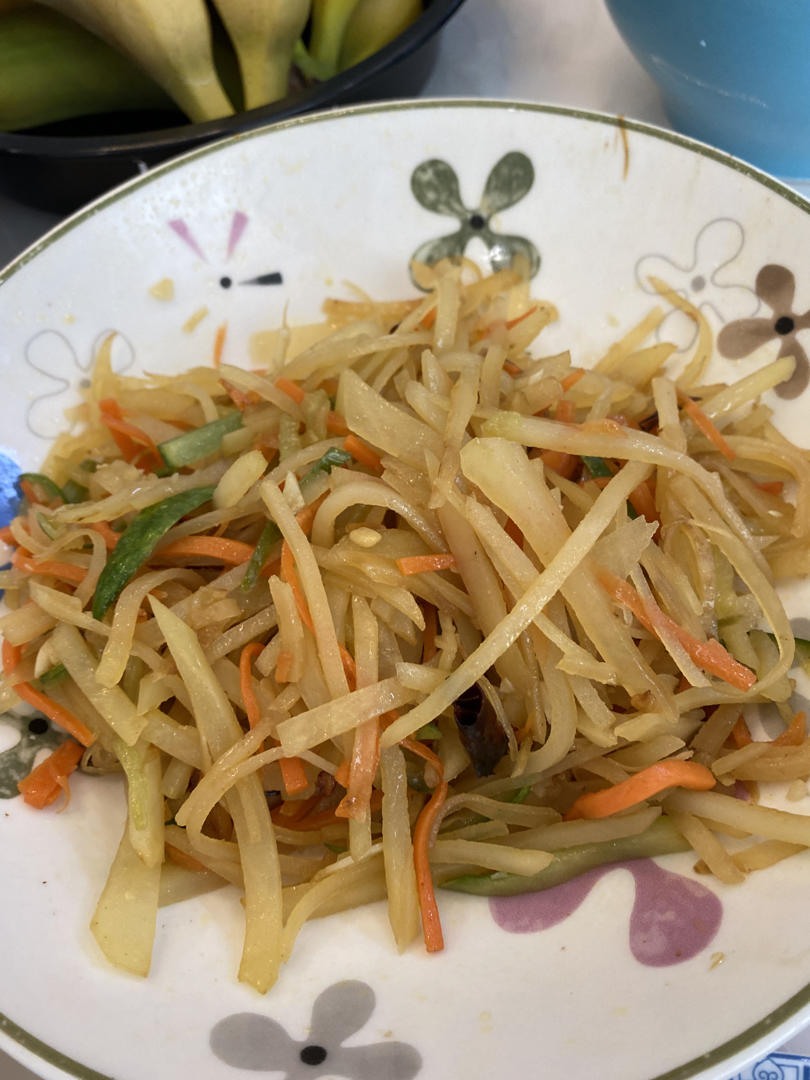 超级无敌下饭菜～酸辣土豆丝