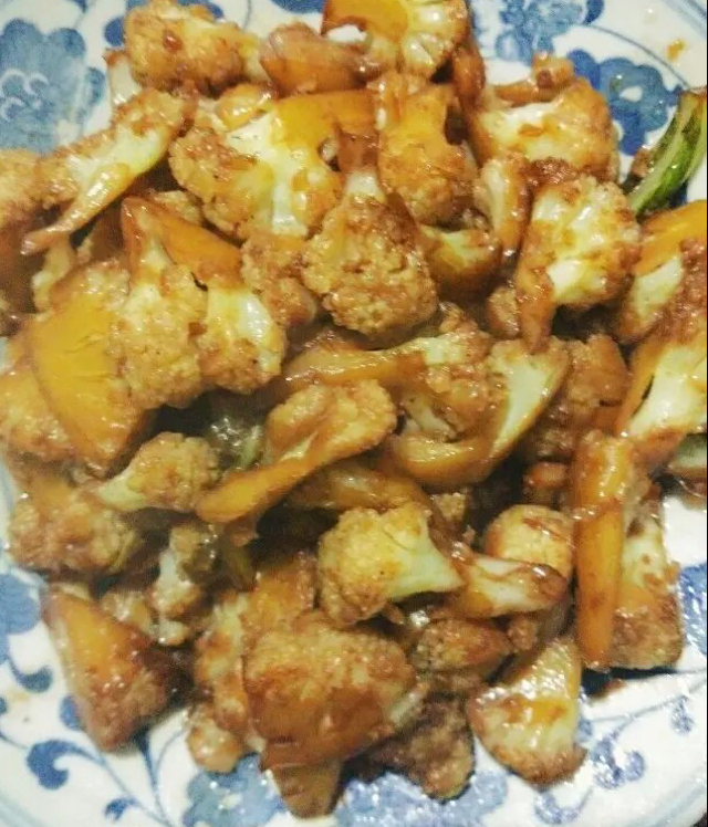 酱炒花菜