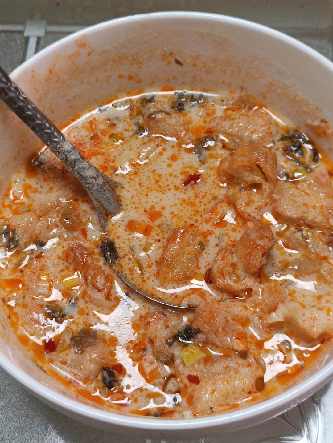 正宗老上海:一碗无敌好吃🉐️咸豆浆