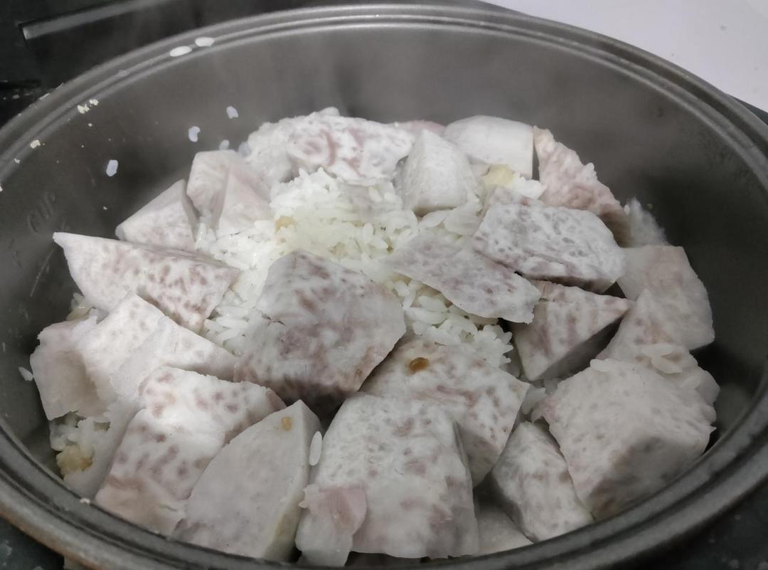 芋头焖饭家常简单版