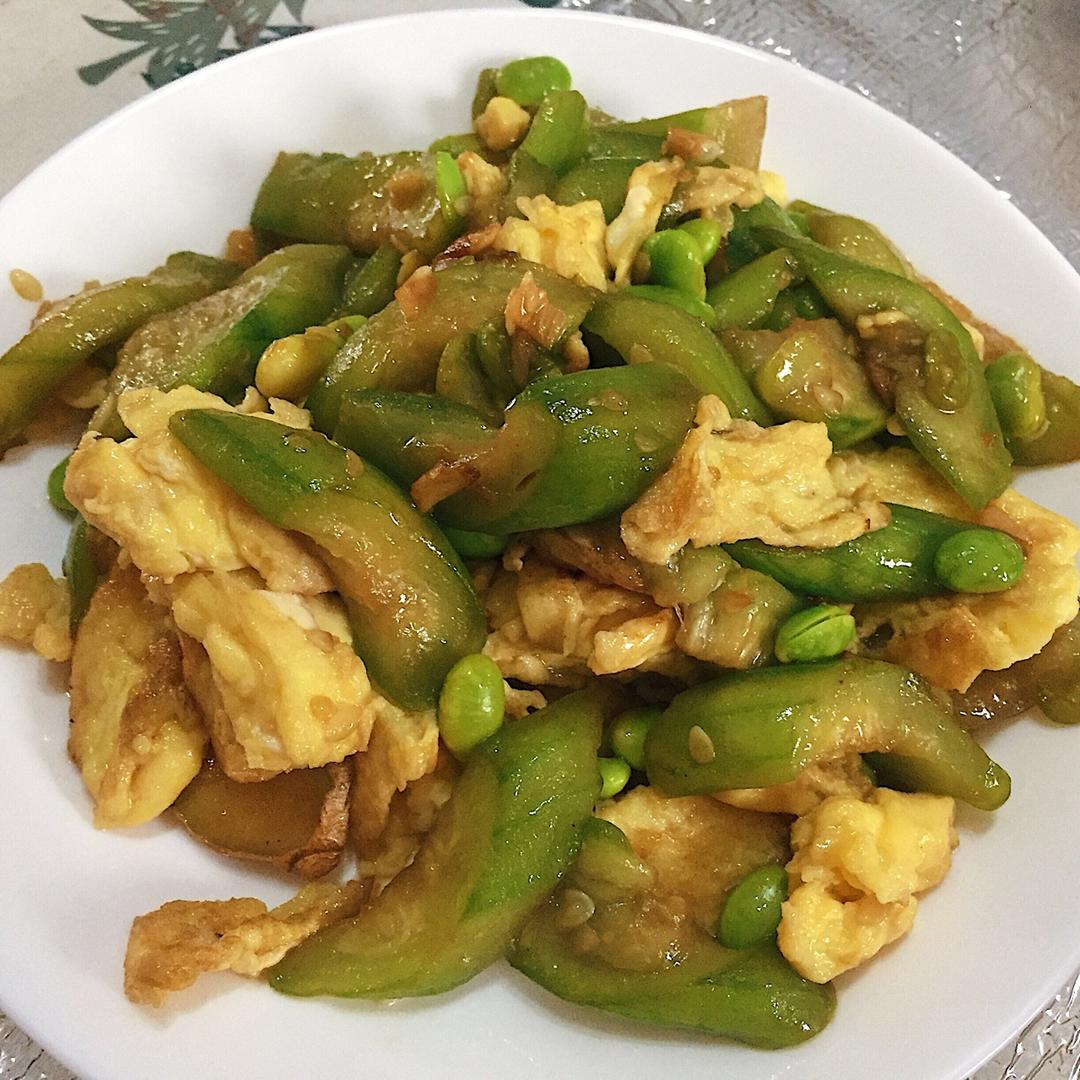 丝瓜炒蛋