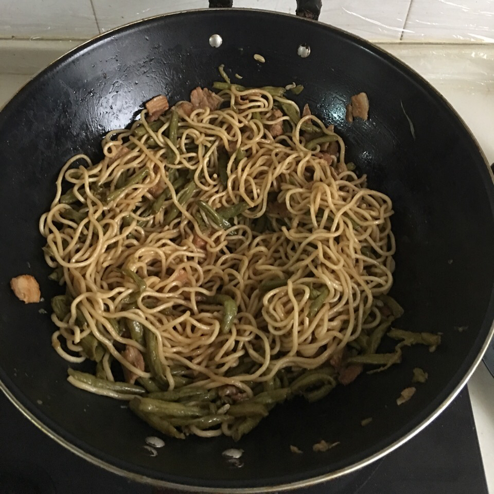 豆角焖面