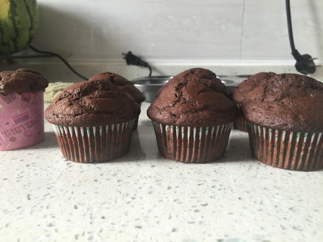浓情巧克力摩卡马芬<Chocolate Espresso Muffins>