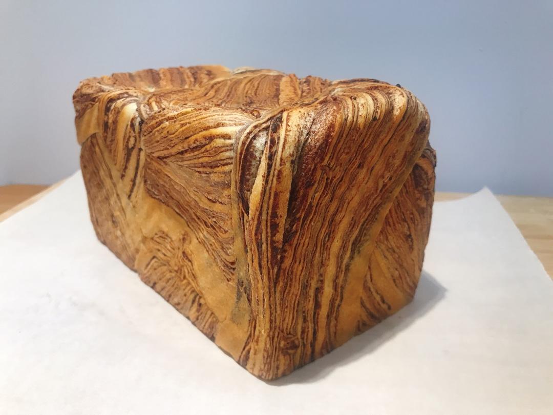 豆沙大理石吐司