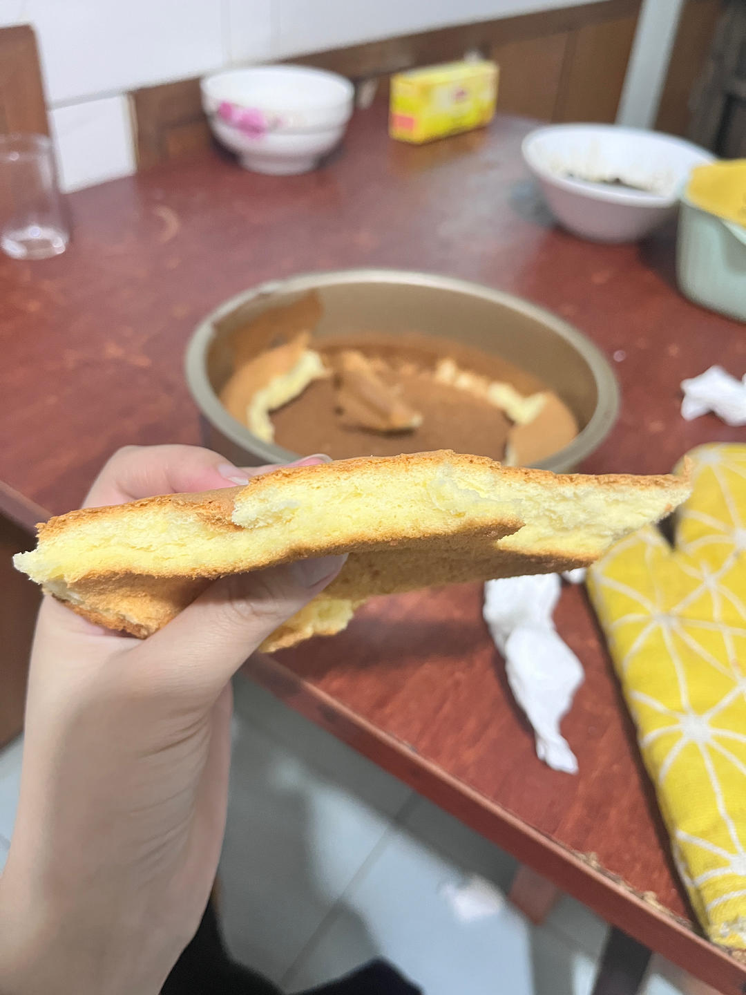 《Tinrry+》戚风蛋糕（6寸配方）（基础、超详细教程）