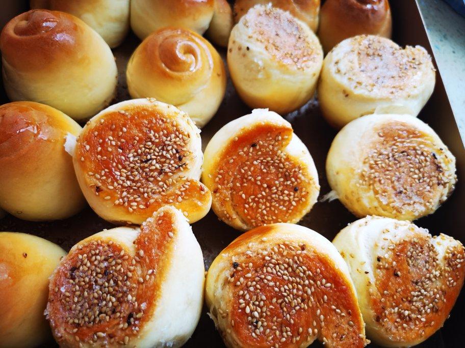 蜂蜜脆底小面包