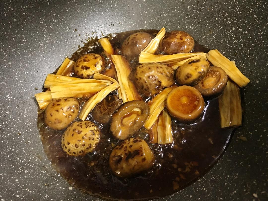 超下饭香菇素鲍鱼