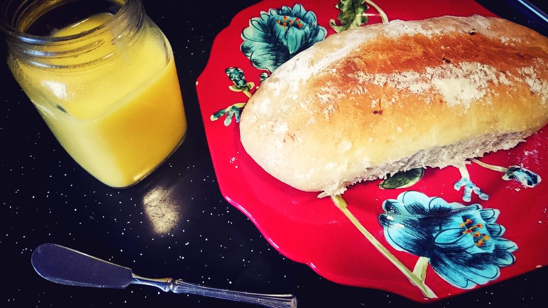 纯奶手撕吐司的做法 步骤1