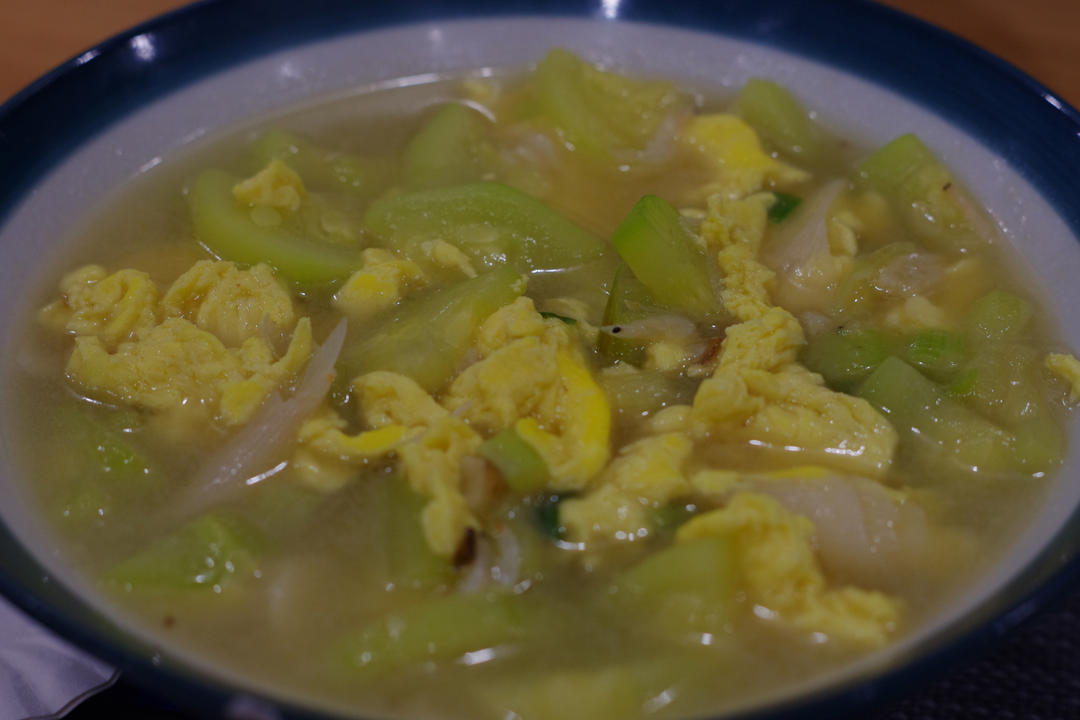 原汁美味「西葫芦鸡蛋汤」