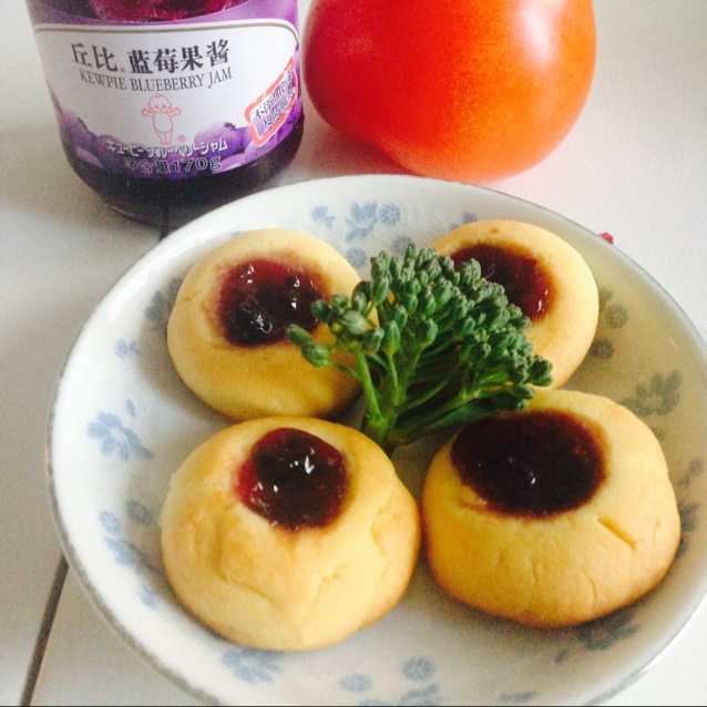 特浓奶香果酱酥饼