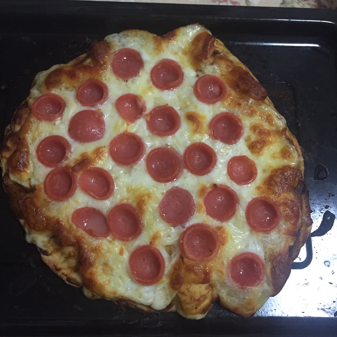 地道的欧美版披萨 pizza