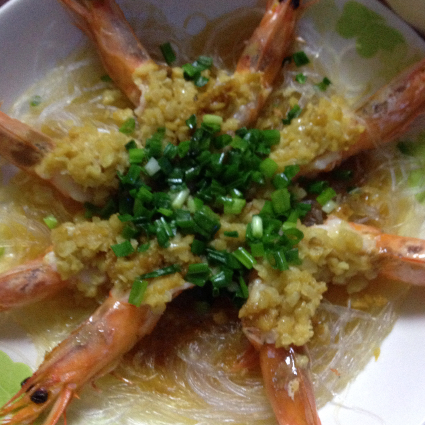 蒜蓉粉丝蒸虾