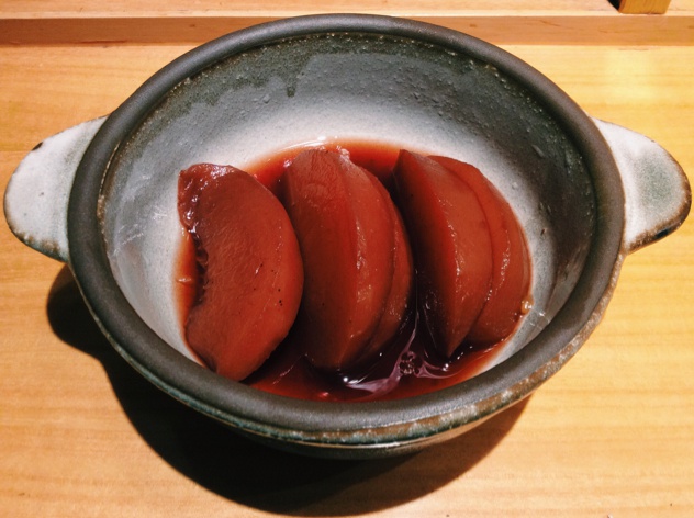 法式红酒炖桃子