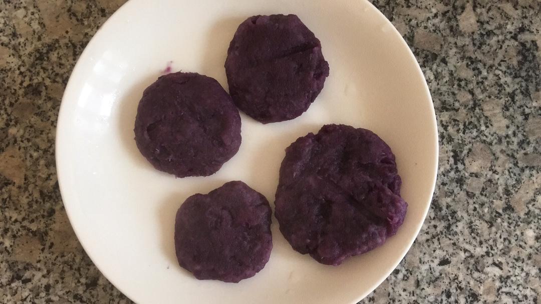全麦紫薯饼（减脂碳水低GI）糯米口感