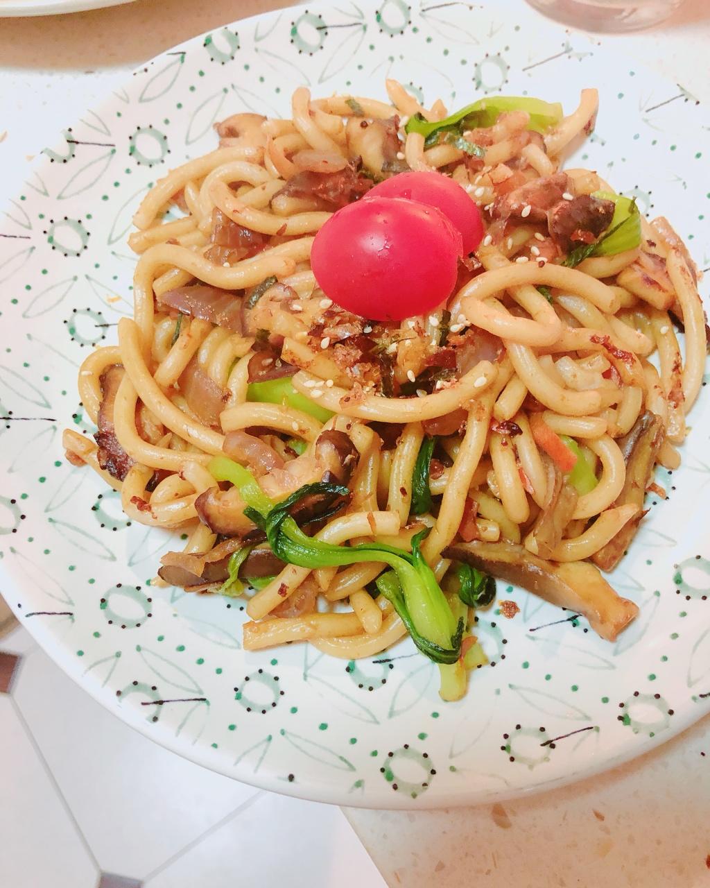 炒乌冬面