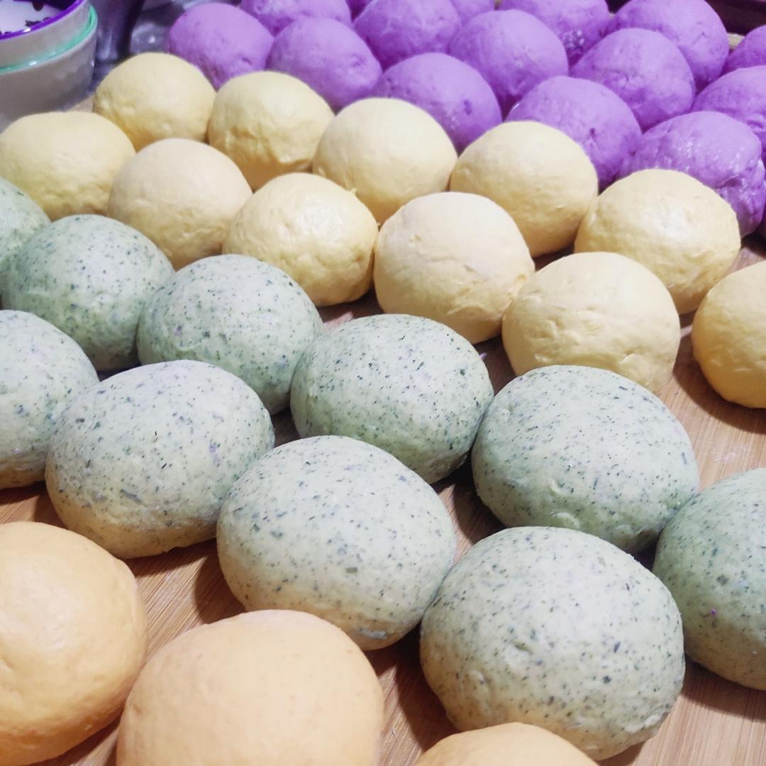 日式紫薯紫糯米包