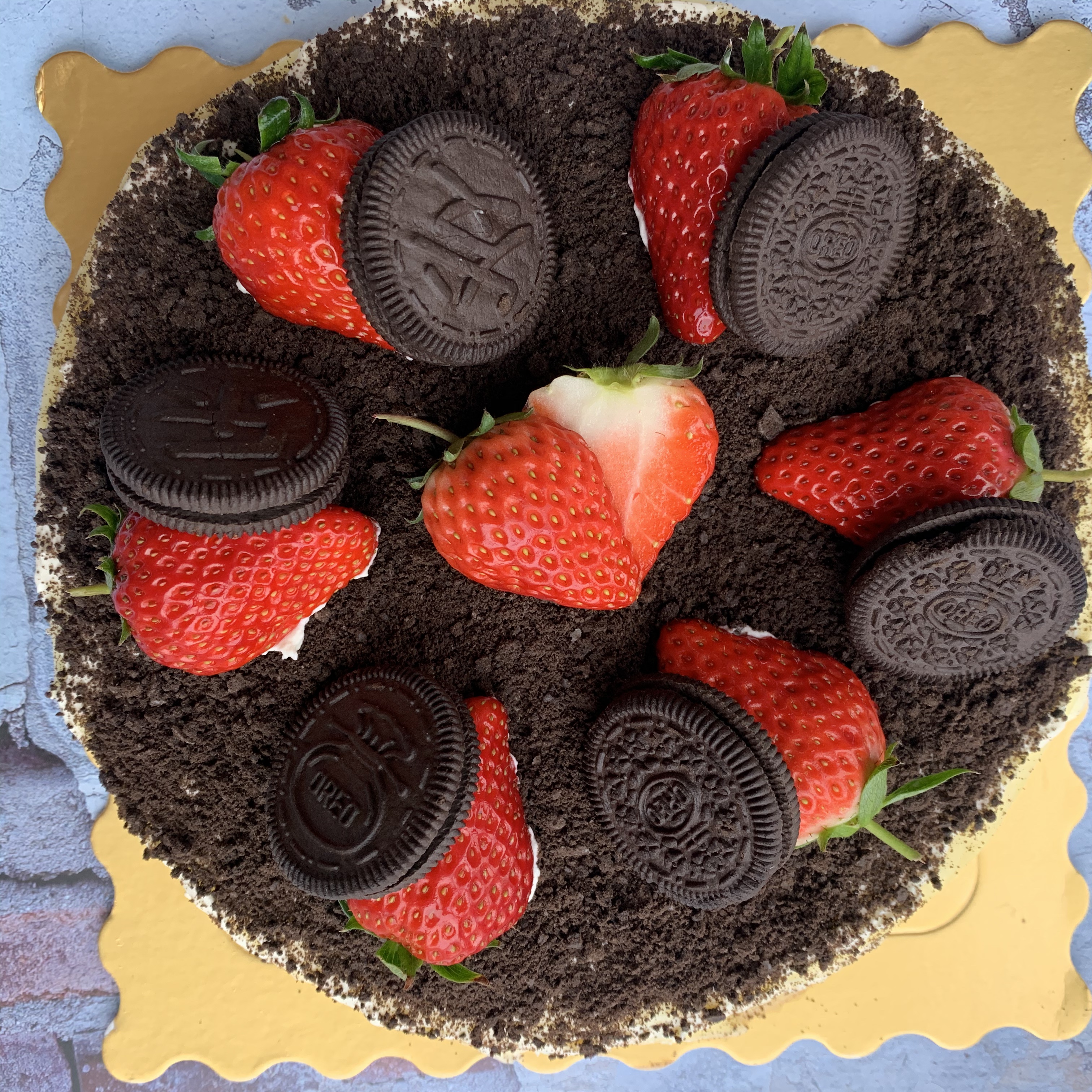 奥利奥草莓千层蛋糕的做法