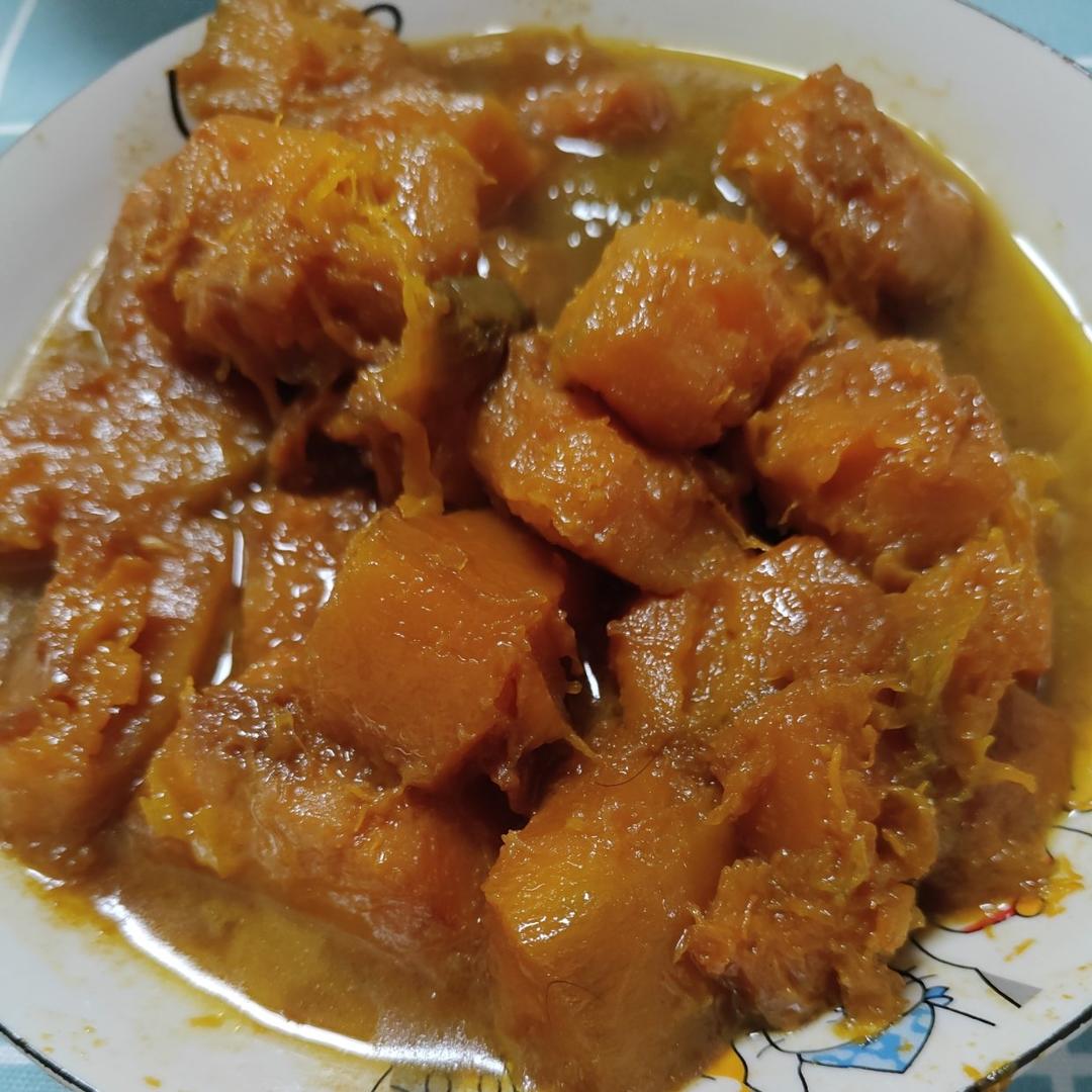 原来这么好吃的炒南瓜