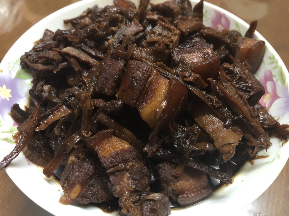 江南味 | 笋干菜烧肉的做法