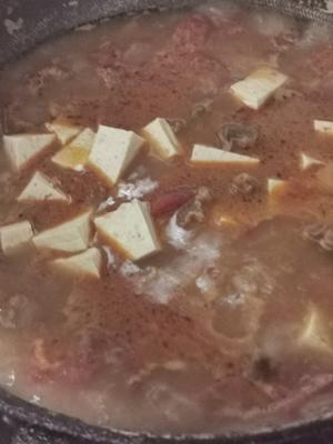 番茄牛肉炖豆腐的做法 步骤8
