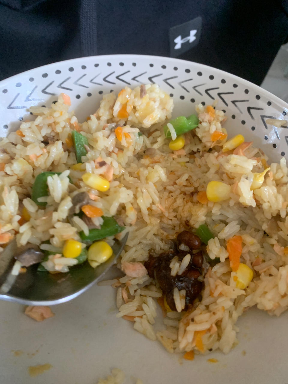 低脂三文鱼炒饭