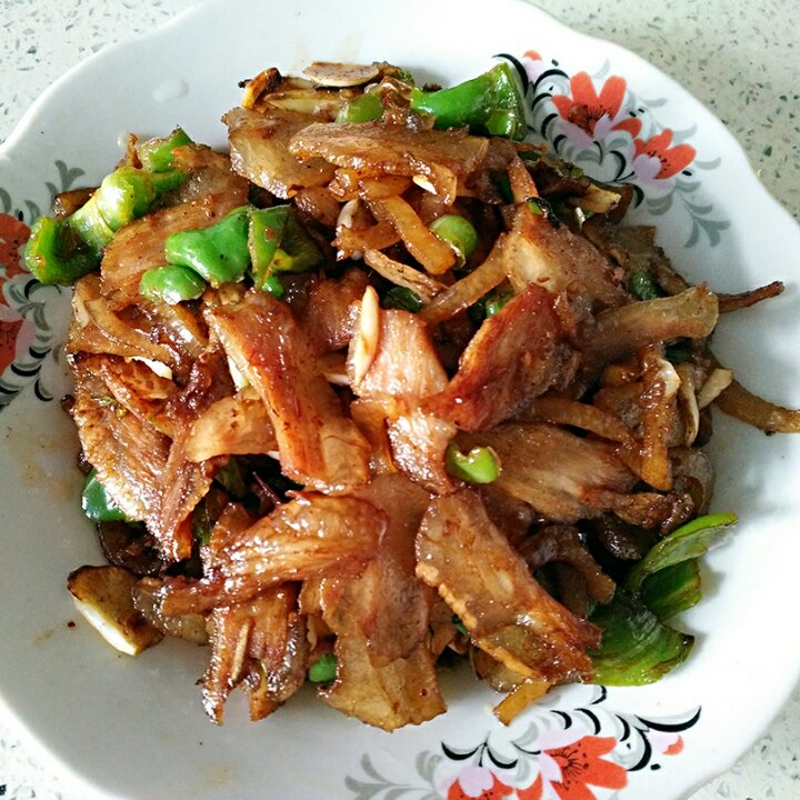 青椒炒腊肉