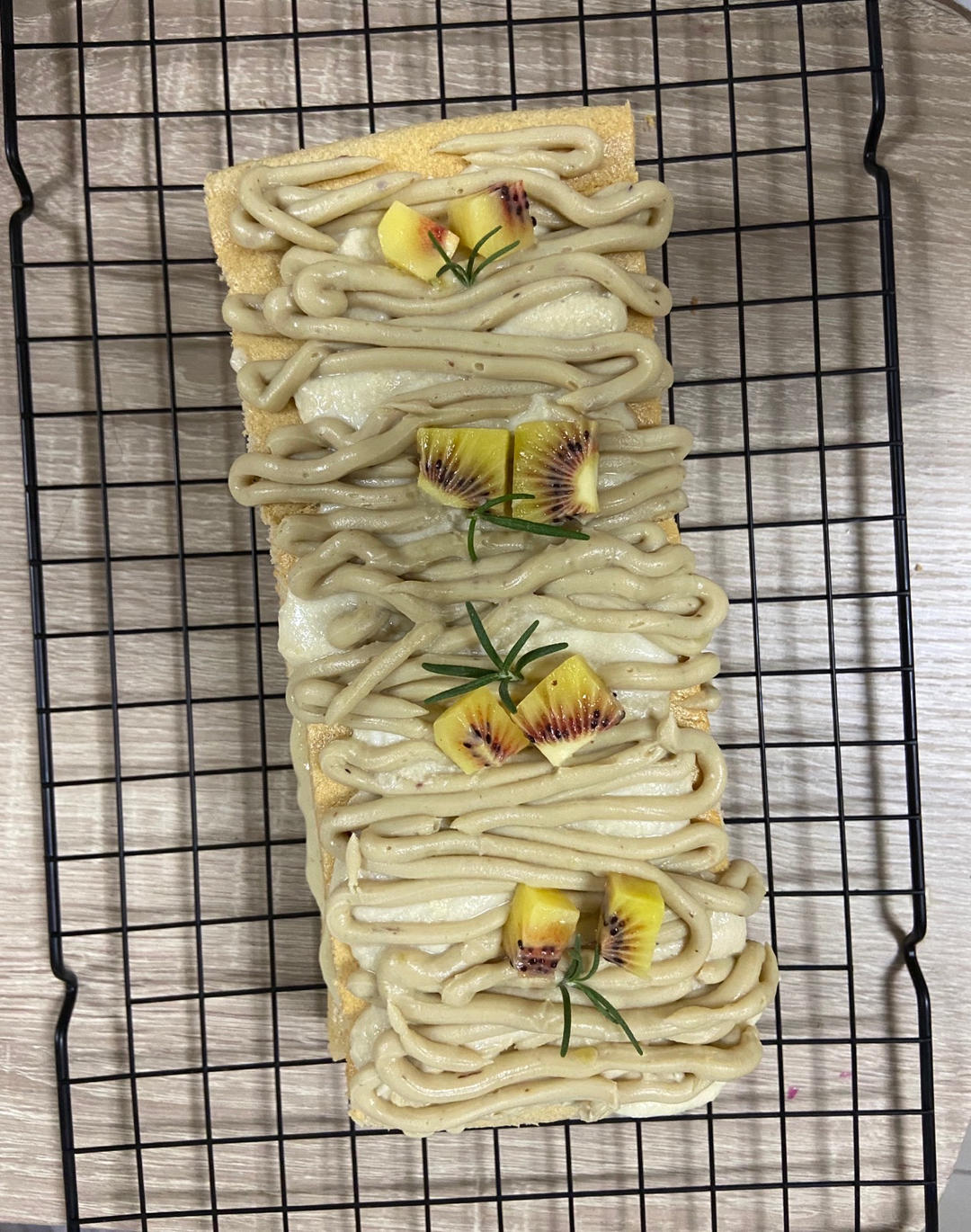 伯爵红茶栗子奶油蛋糕