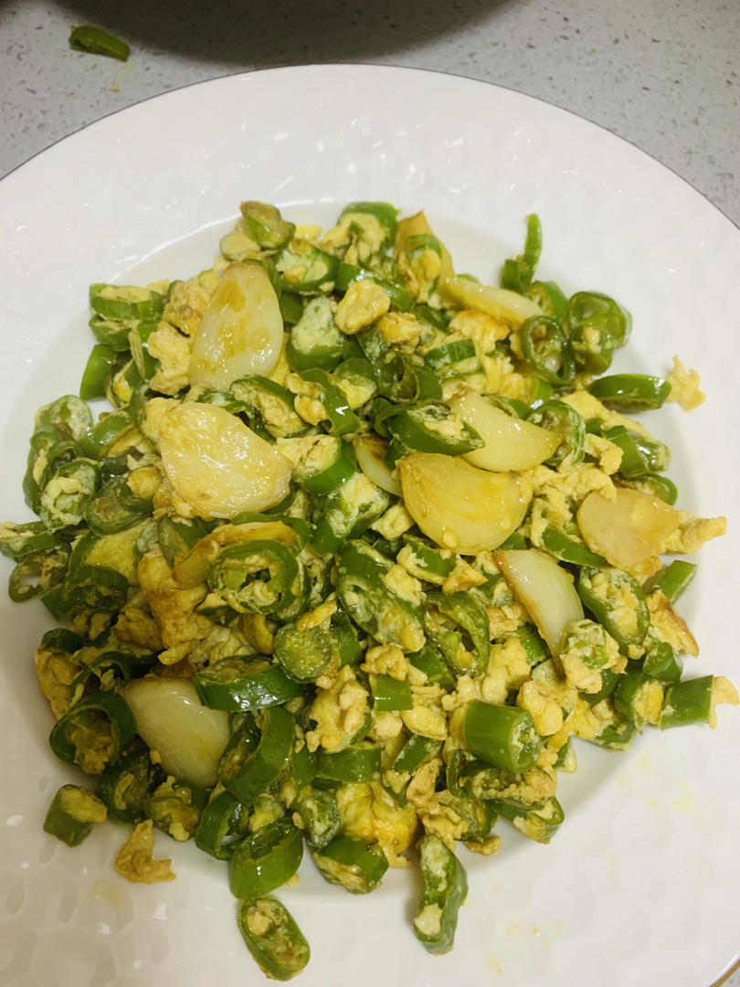 不一样的辣椒炒鸡蛋～下饭神器!