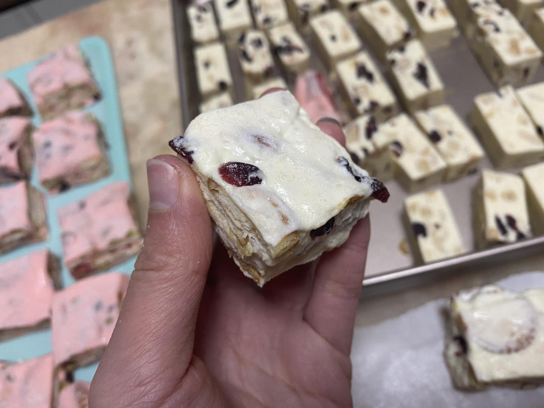 风靡吃货圈的雪花酥