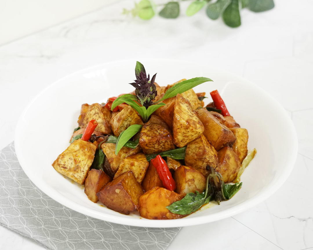 三杯芋薯的做法