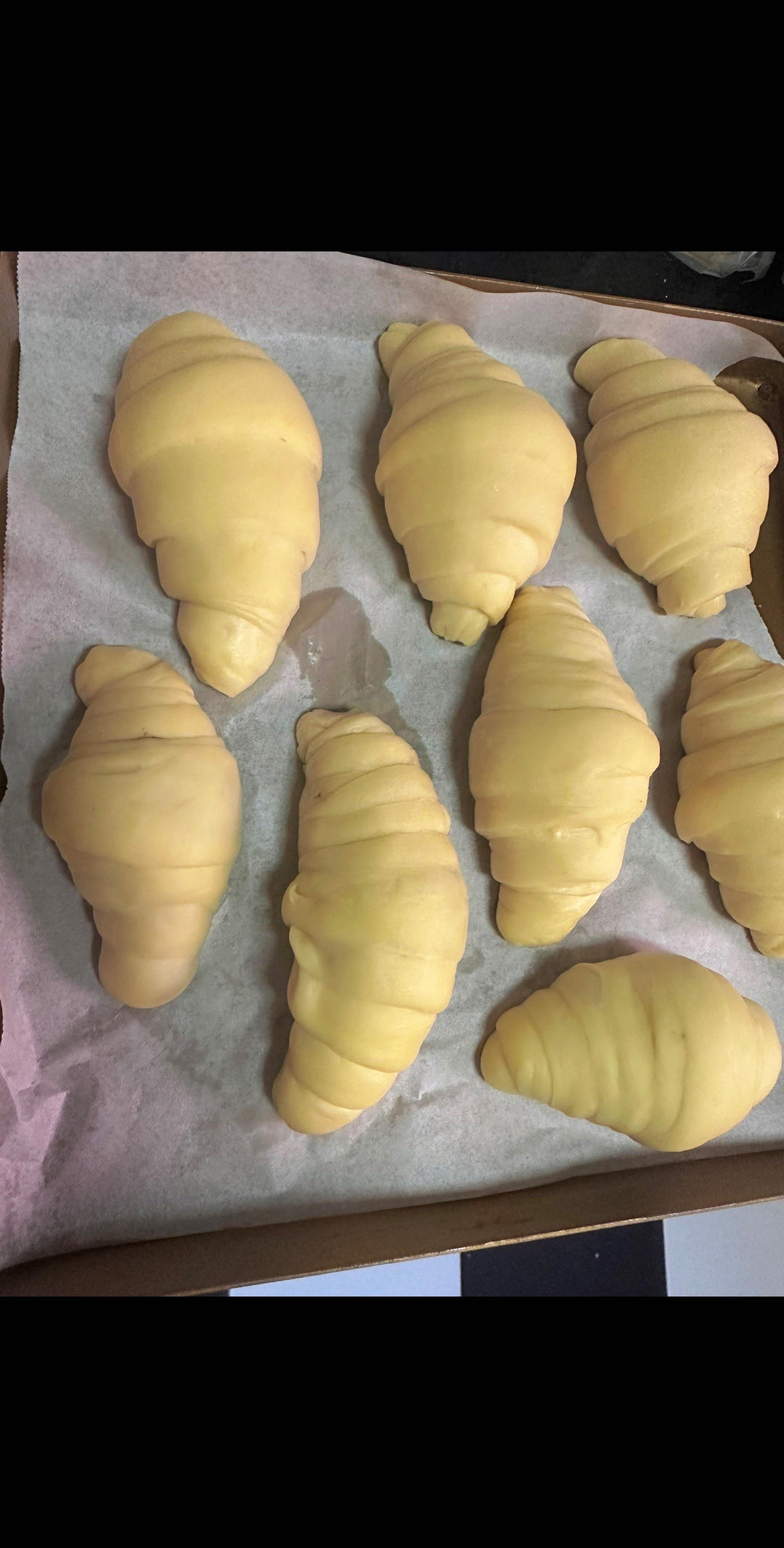 不用折叠！可颂牛角包的傻瓜做法