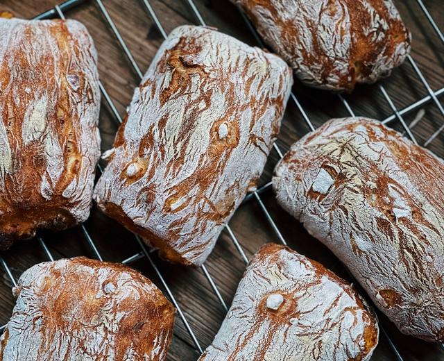 【独家】恰巴塔·椰子油版的做法