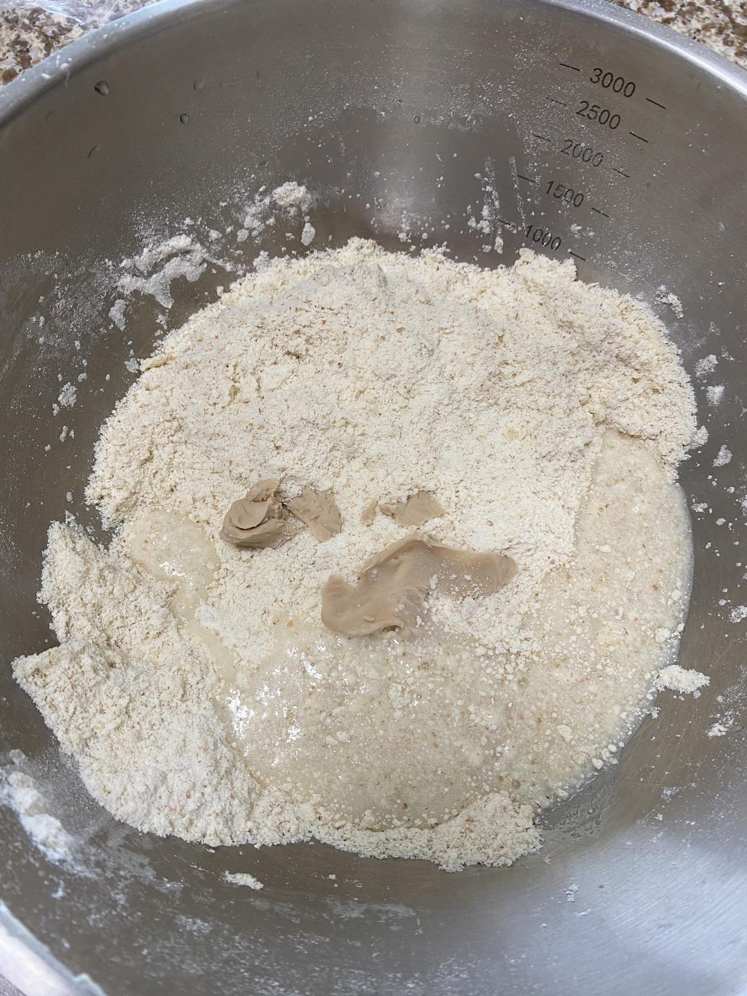 纯奶手撕吐司的做法 步骤1