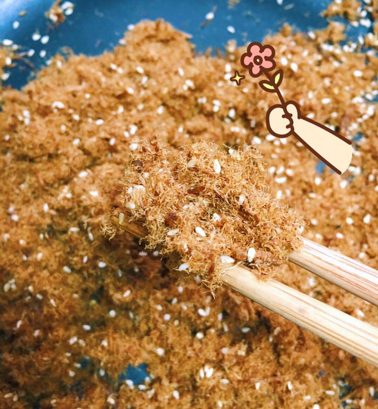 （视频菜谱）自制肉松