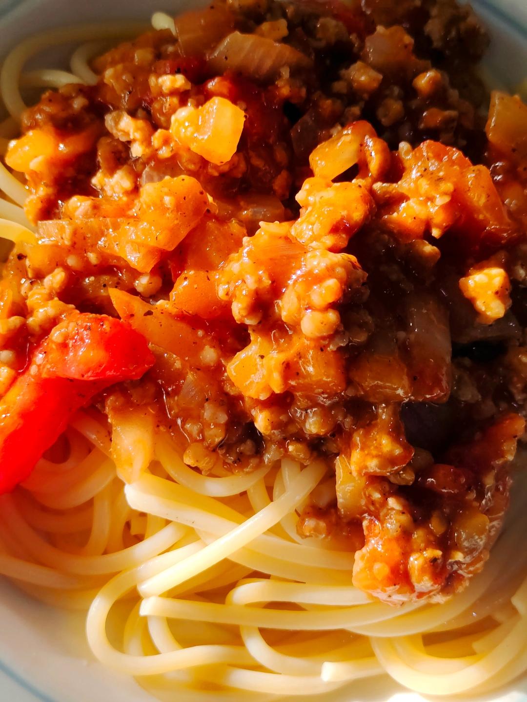 番茄肉酱意面