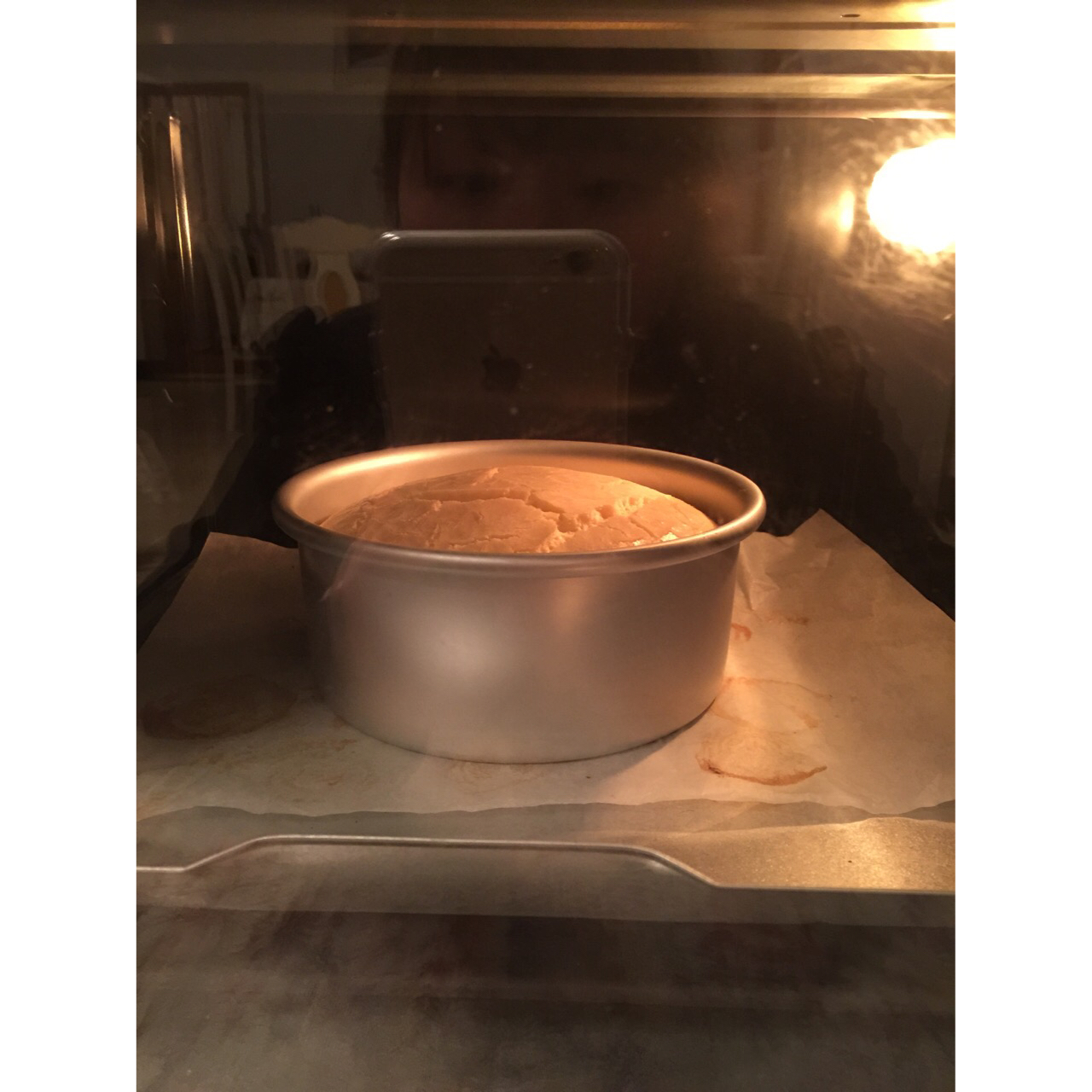 6寸原味戚风蛋糕