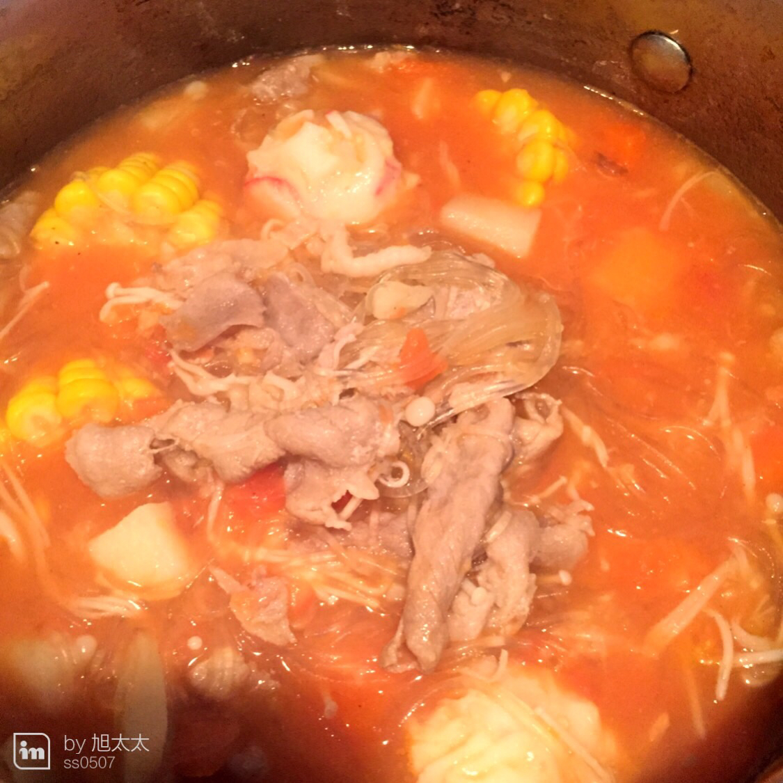 西红柿牛腩土豆