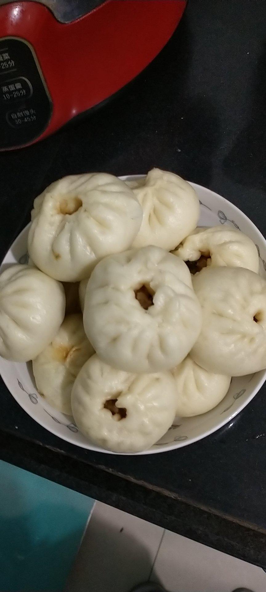 静怡m做的肉包子—香菇大葱猪肉馅