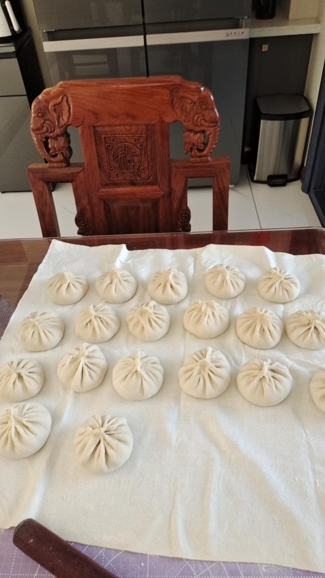 一次发酵肉包子
