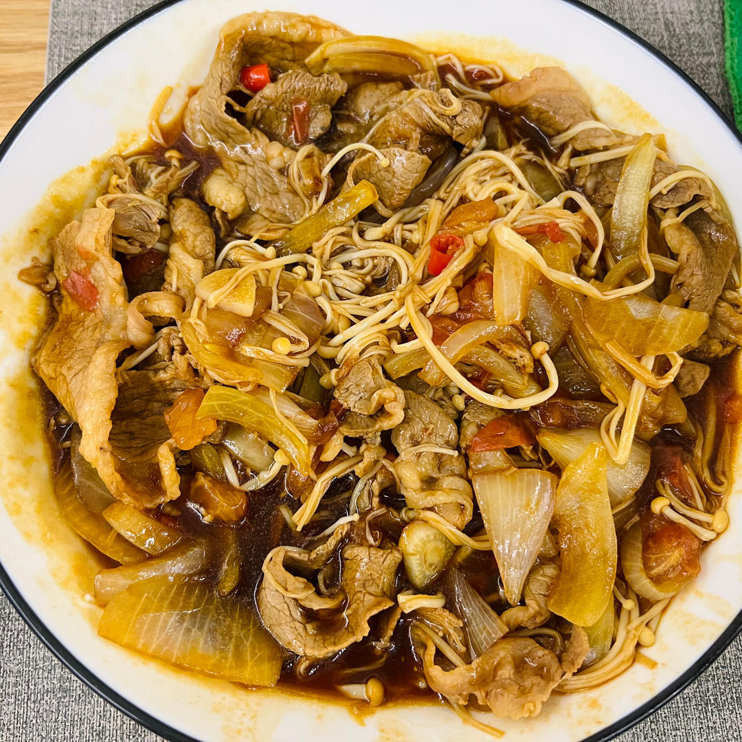 金针菇肥牛（超下饭）