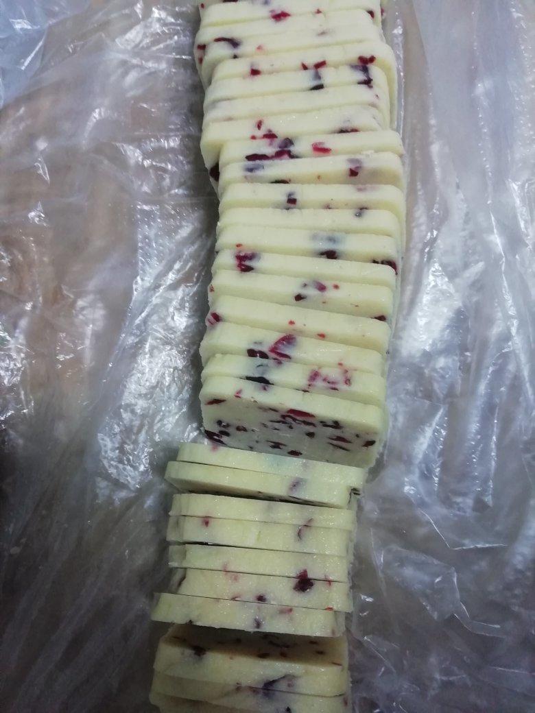 低糖少油版蔓越莓饼干